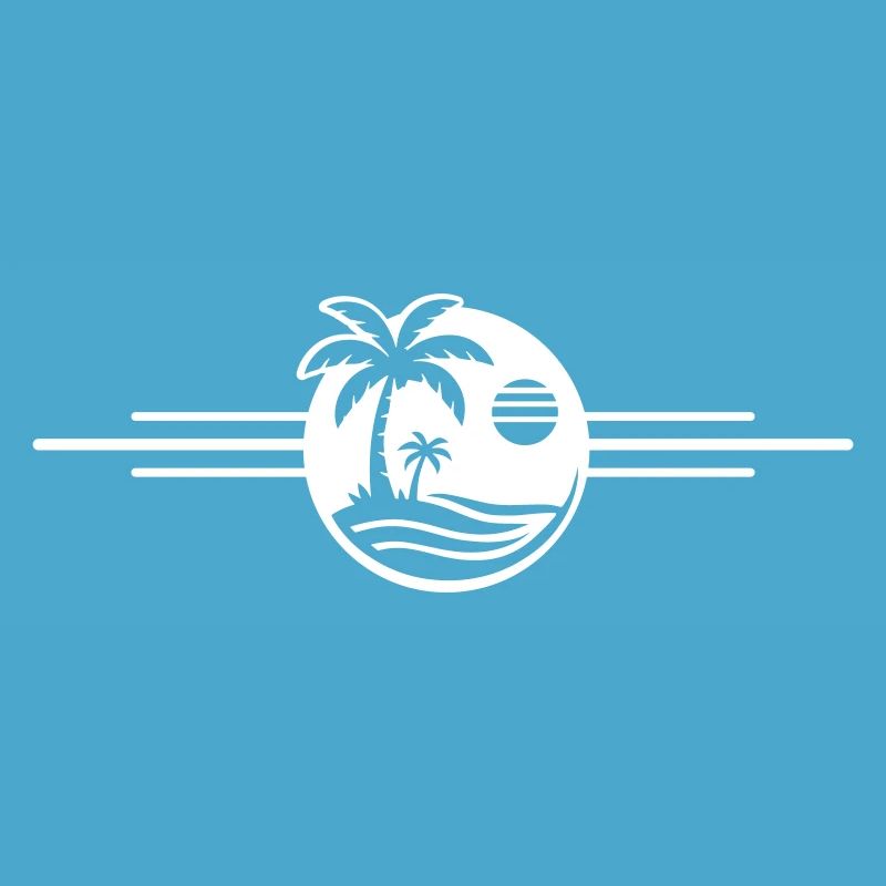 Plage de Palm Trees