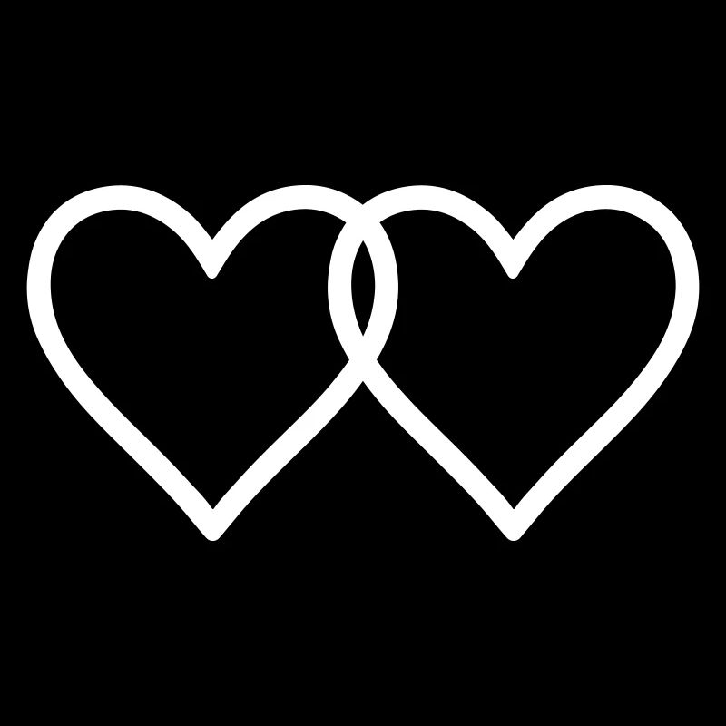 Symbole d’amour des cœurs