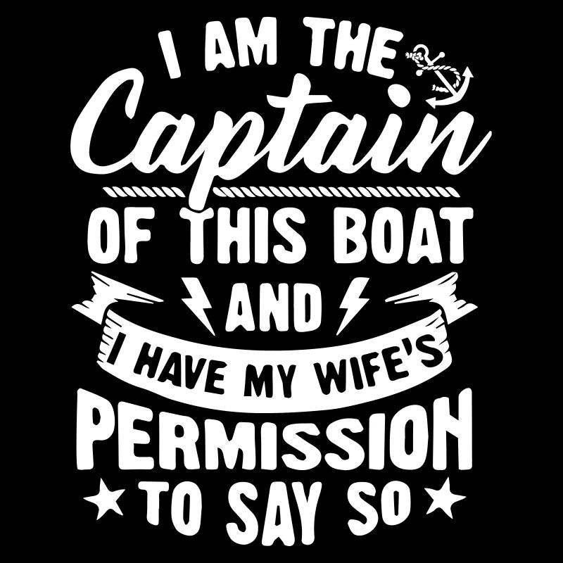 Funny Boating Captain Husband