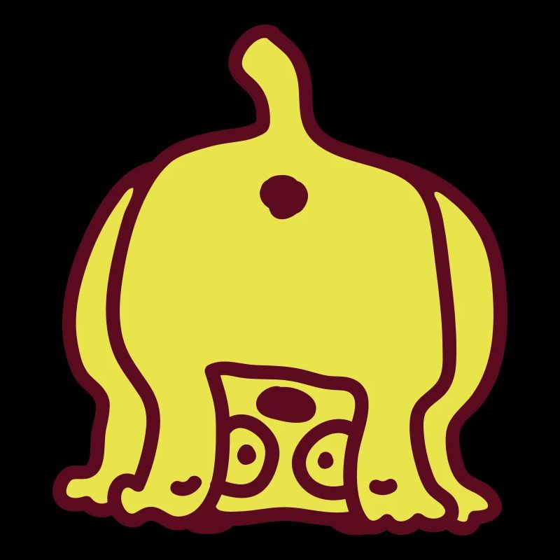 Chien de derrière