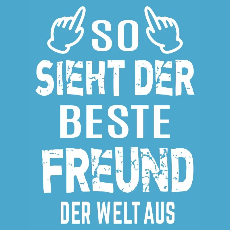 Bester Freund Welt Geschenk Geschenkidee lustig