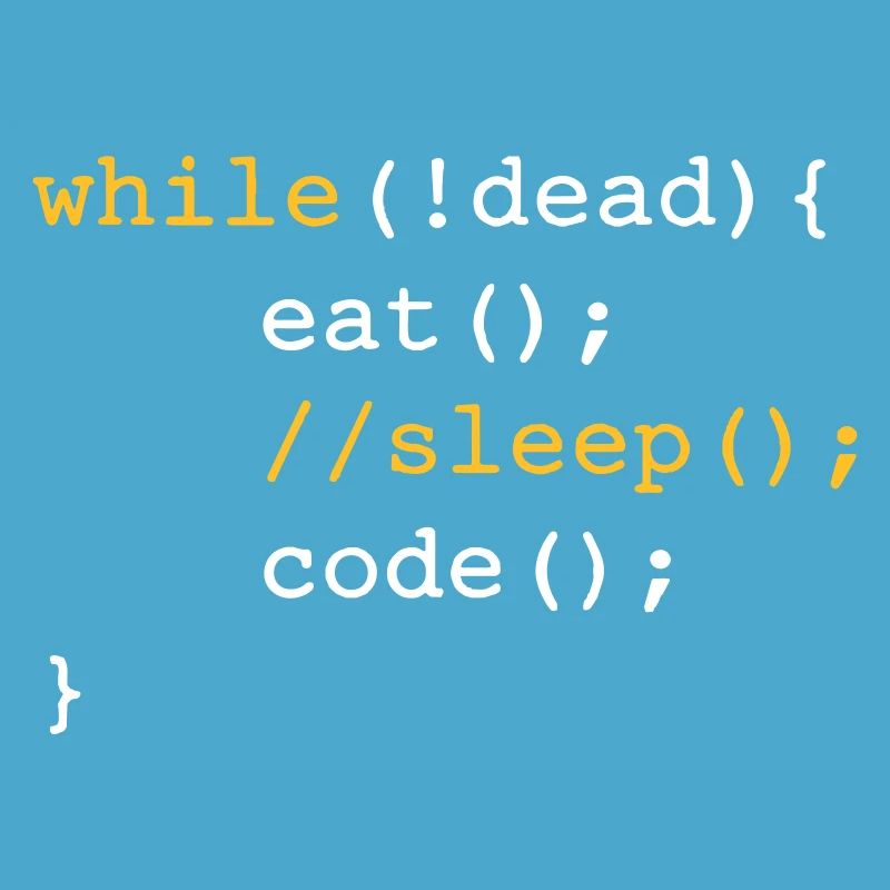Pendant que vous êtes mort - répétez le code du sommeil si vous le codez