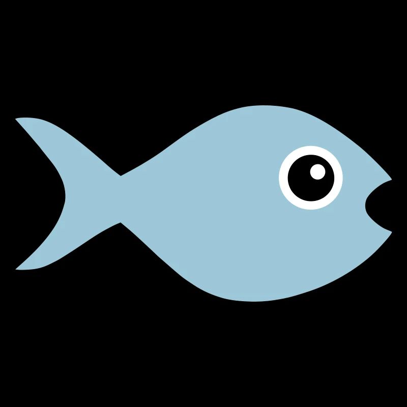 ★ Couleurs de conception modifiables ★ Poisson aux yeux écarquillés