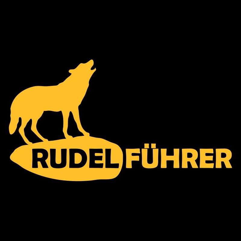 Rudelführer Wolf Alphatier Leitwolf Papa