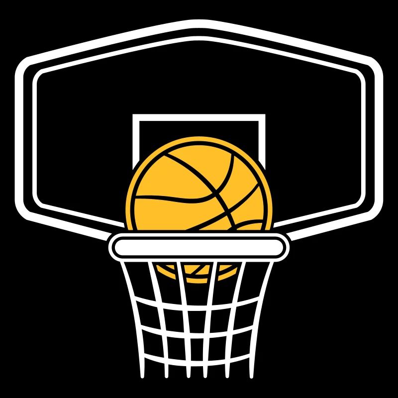 Basket-ball avec cerceau pour vous concevoir vous-même