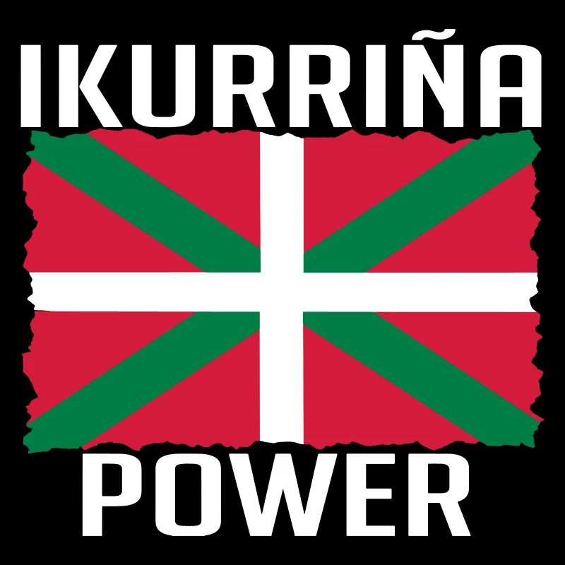 Drapeau Basque Ikurrina power