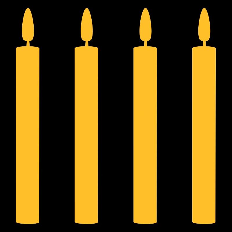 4 Kerzen //vier//vierter Geburtstag //viertes Mal