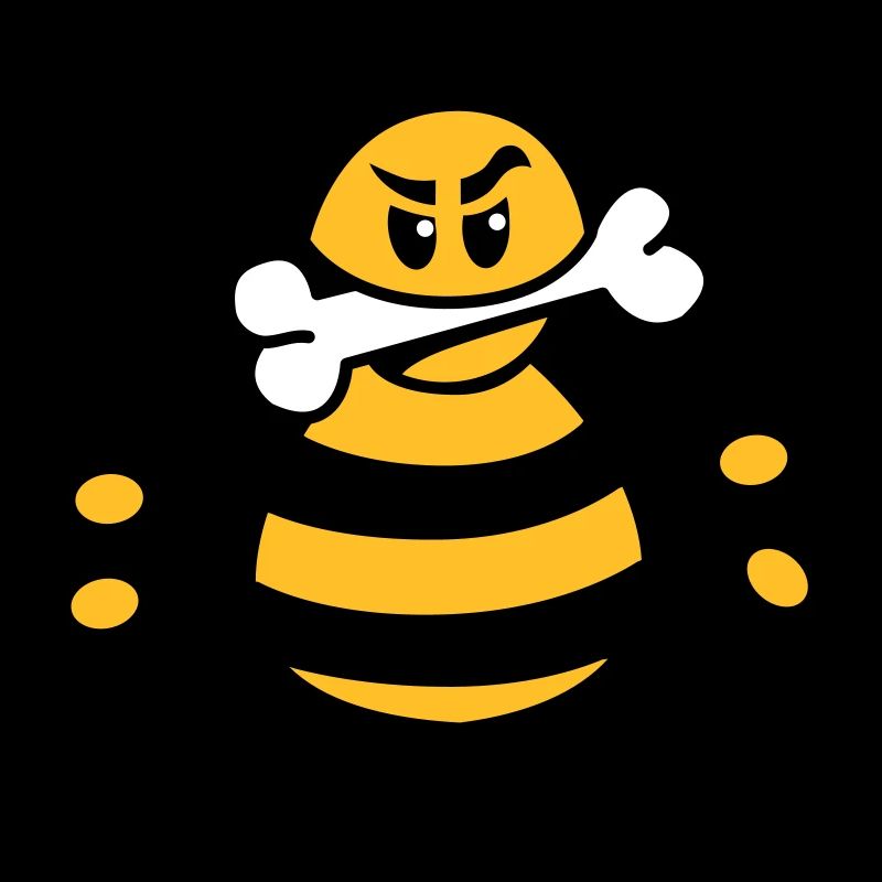 Abeille avec os 1