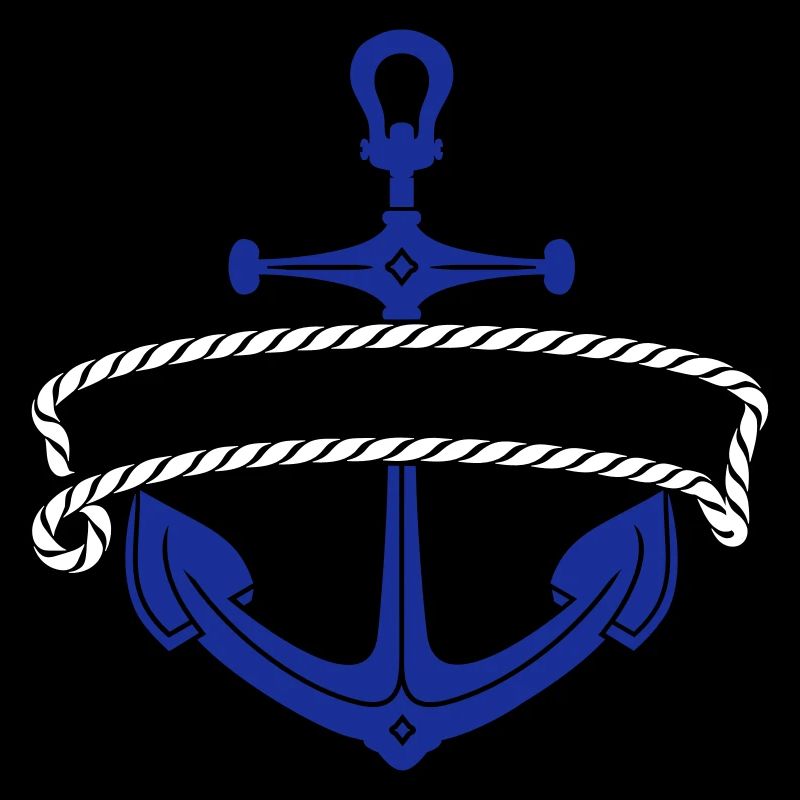 Anker mit Tau / anchor & rope frame (ot; 2c)