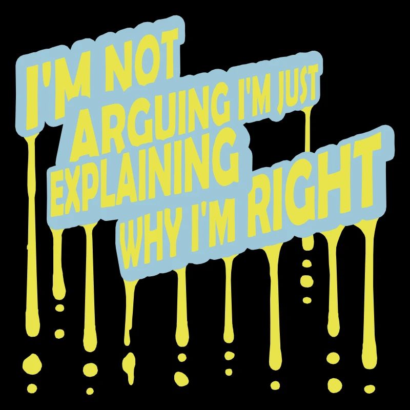 I m not arguing
