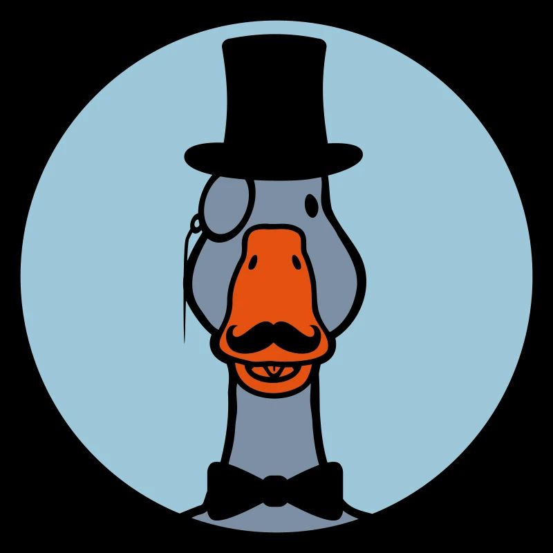 Comic Gans Sir Monokel
