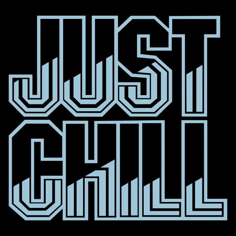 Just Chill Text Logo