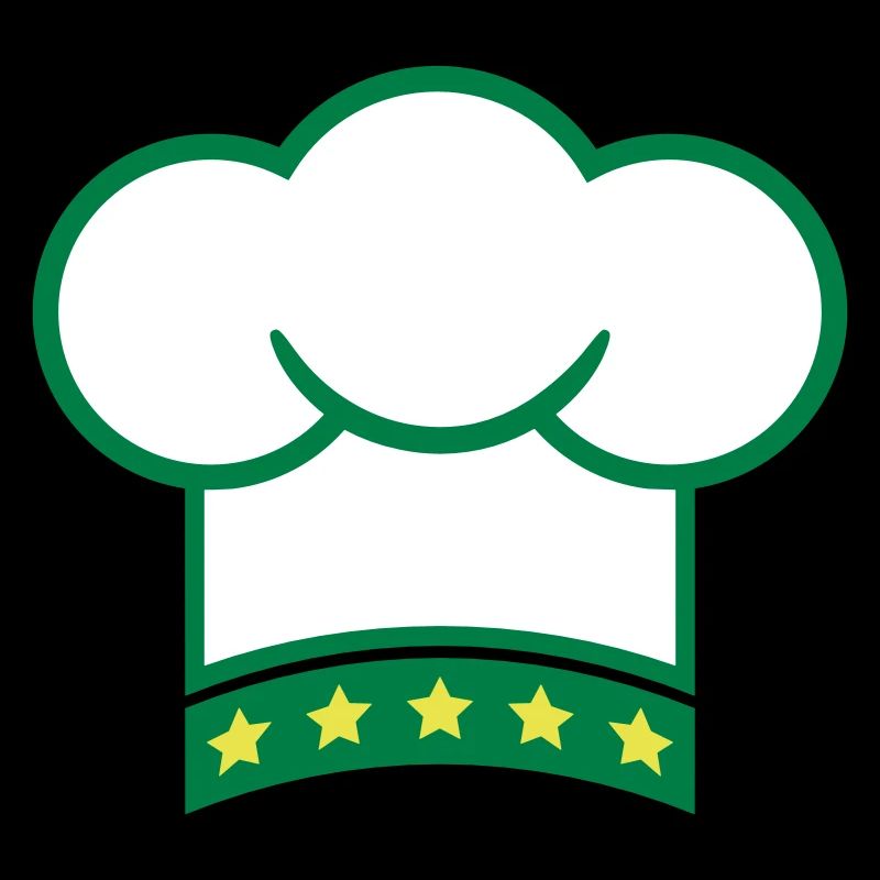 Chapeau de chef 5 étoiles Kitchen Master Chef Cool