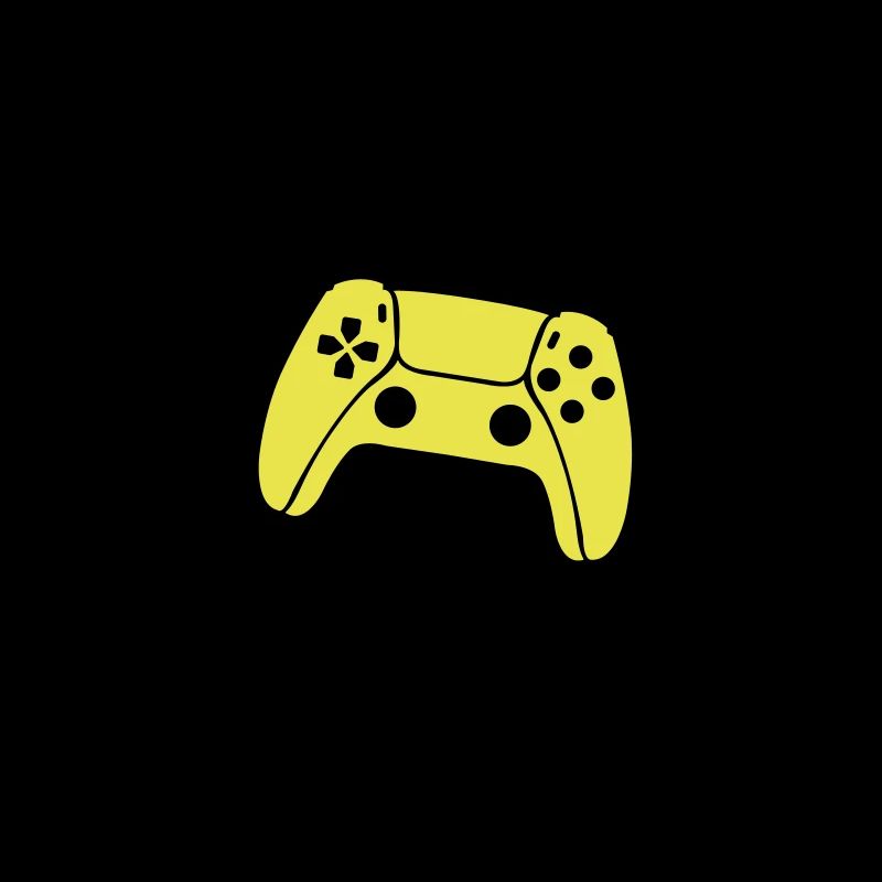 Blobs de manette de jeu de joueur
