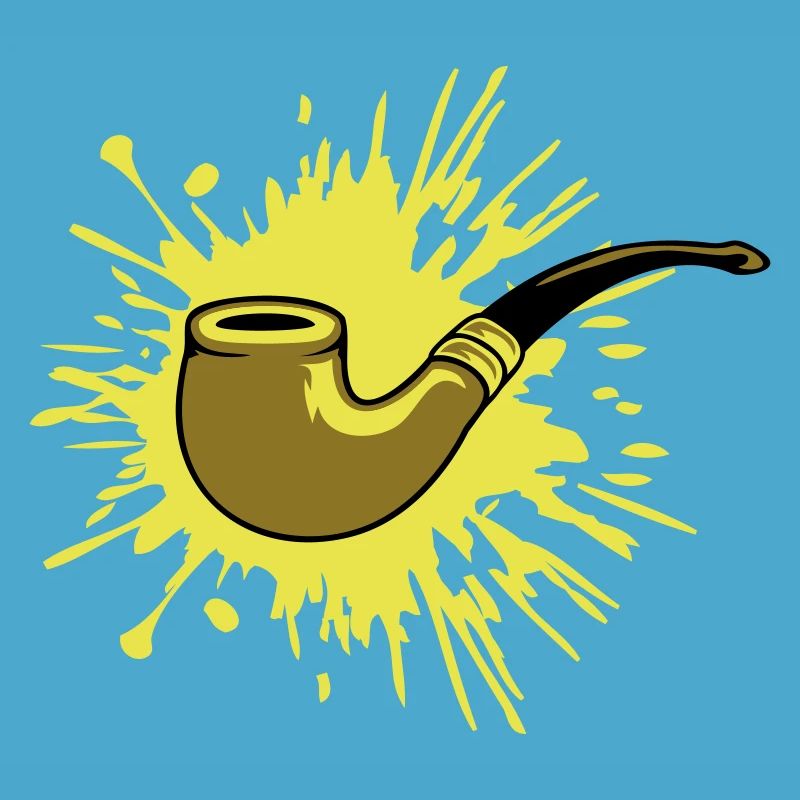 Klecks Fumeur de pipe à tabac