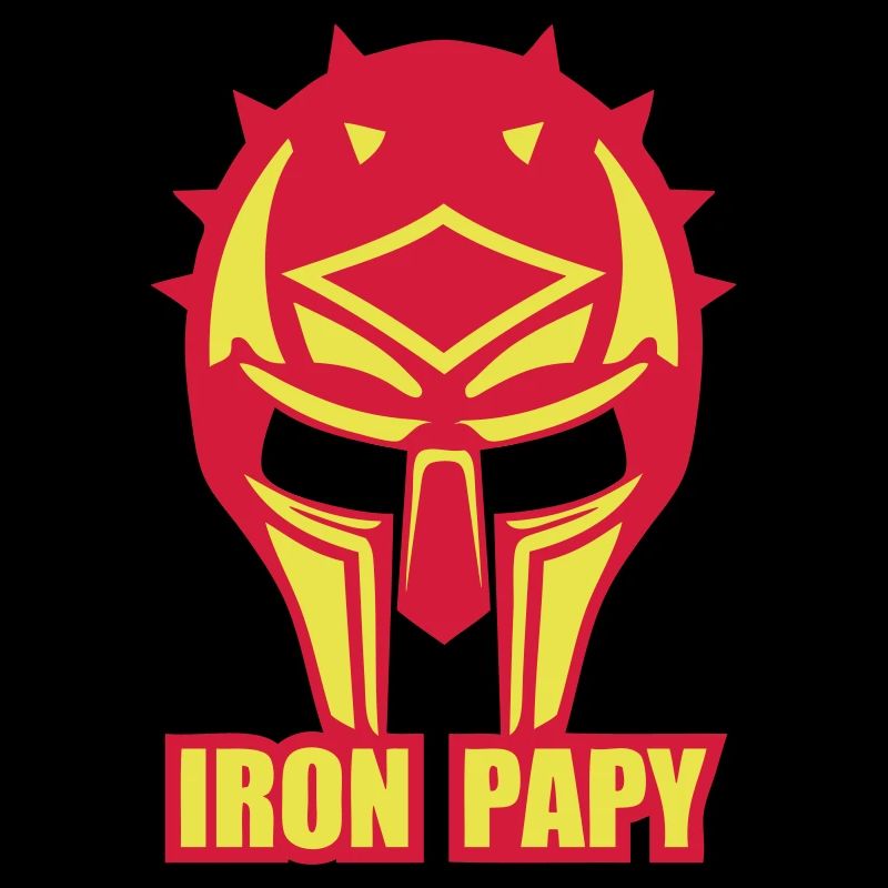 Opa Helm Rüstung Eisenfass ironpapy