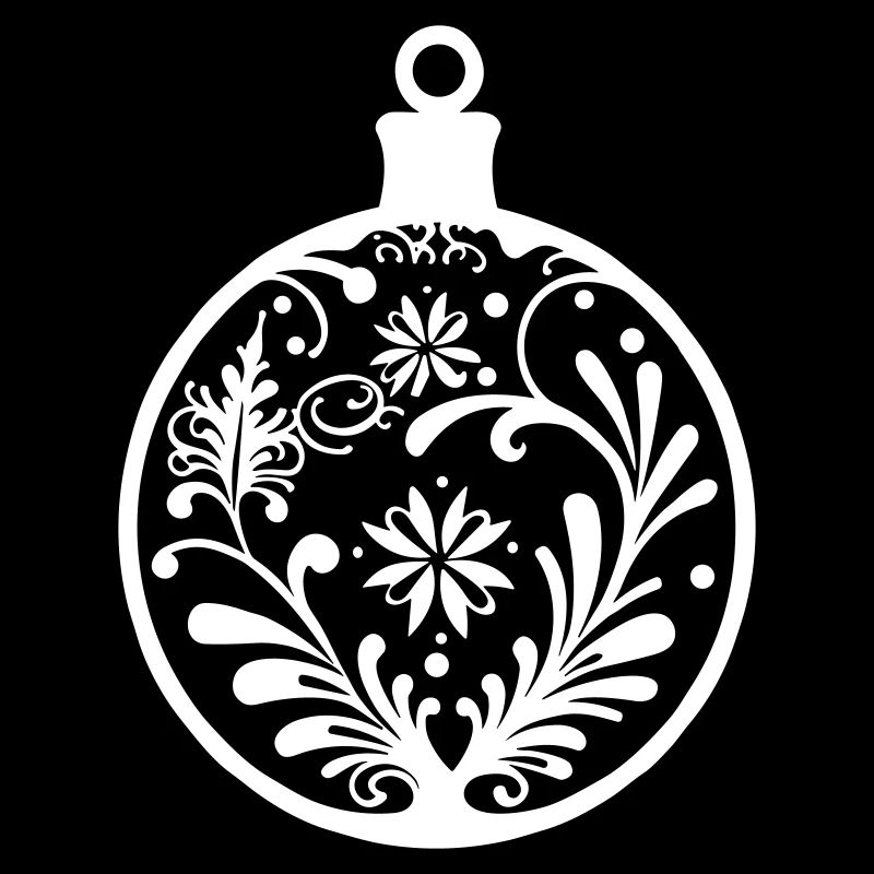 Décoration de boules de Noël