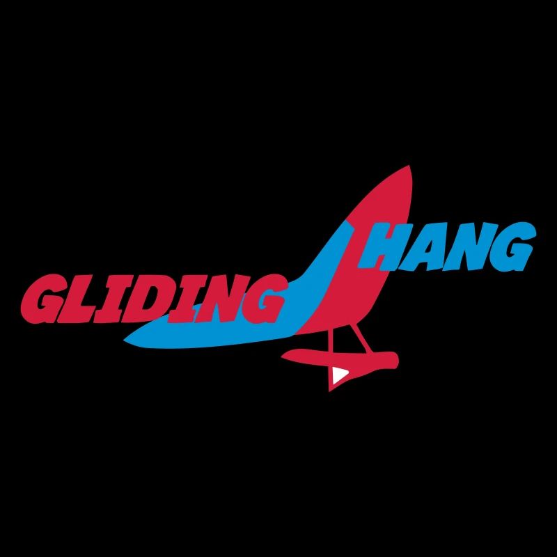 Logo Hang Gliding Color Splash