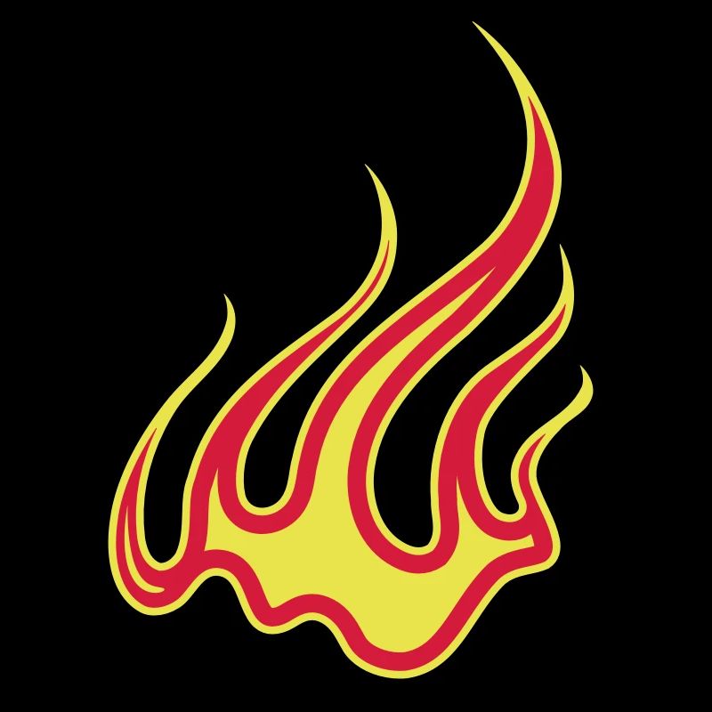 Feu art flammes
