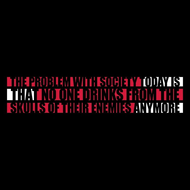 drinks from enemies skulls