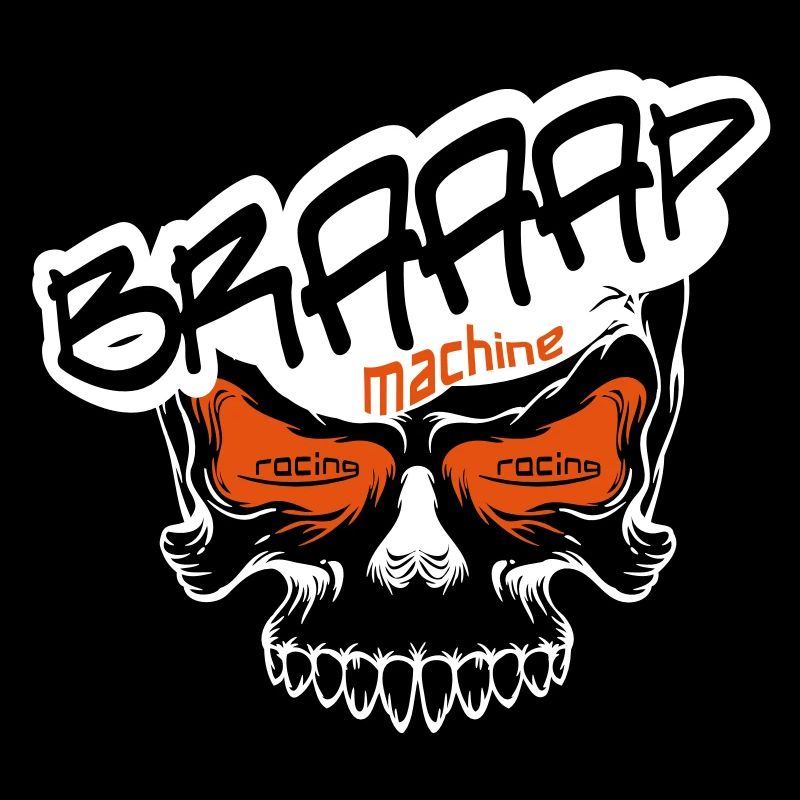 Braaap BIG Skull