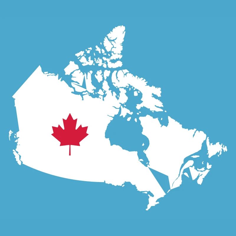 Kanada, Canada Map