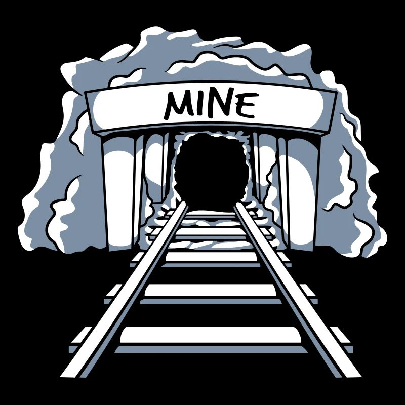 Entrée de la mine minière