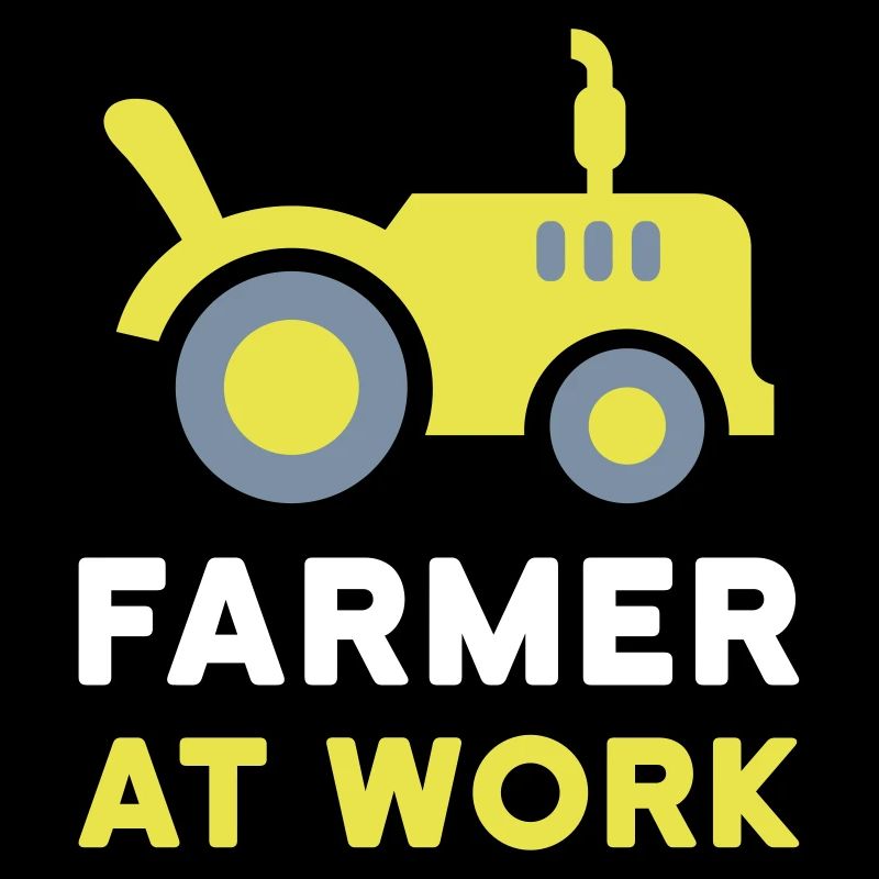 Farmer at work (open tractor)