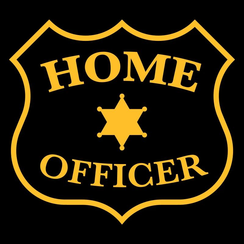 Home Officer Badge (Büro, Beruf, Abzeichen, Patch)