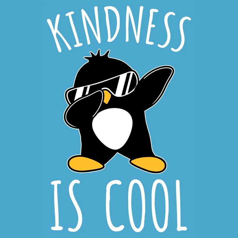 Kindness Is Cool Dabbing Dab Dance Gesture Penguin