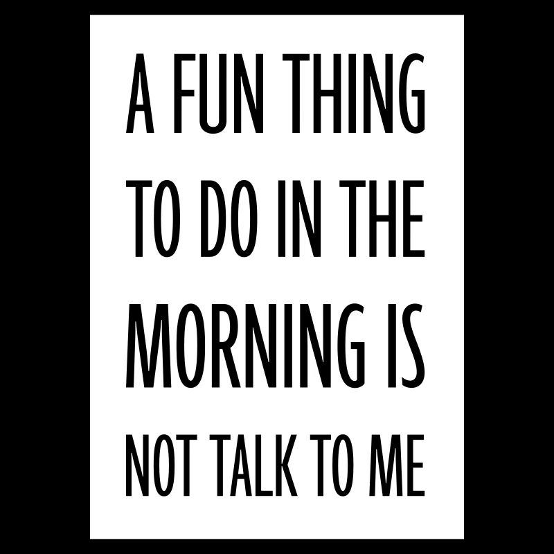 not talk to me