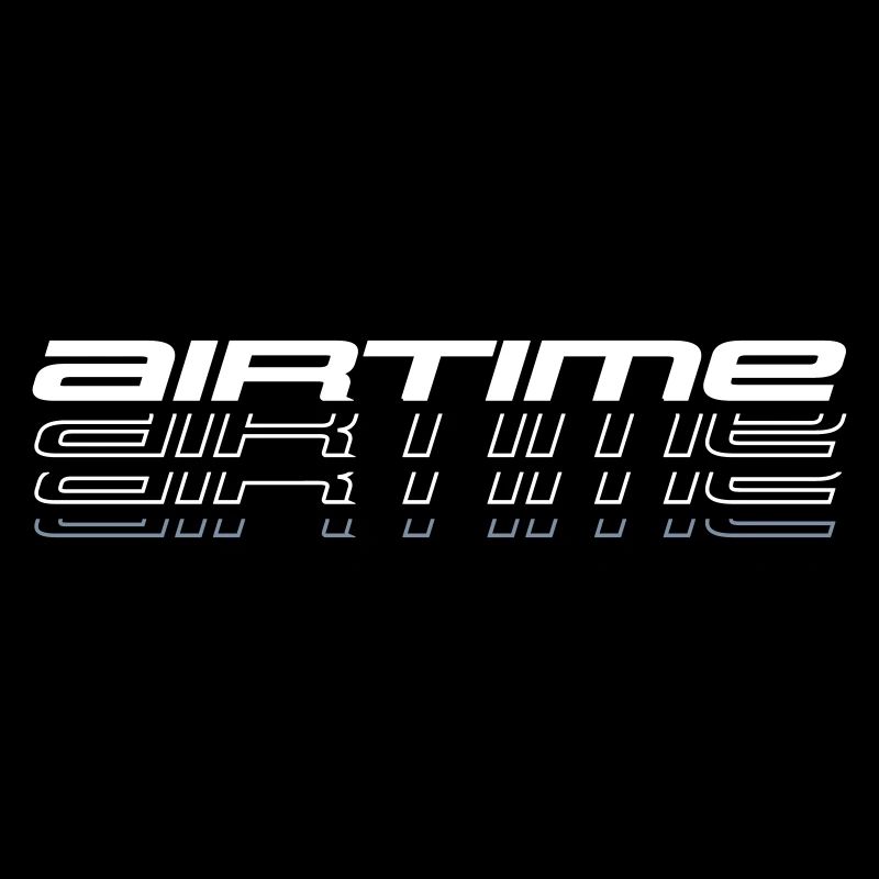 airtime shaddows shape on dark