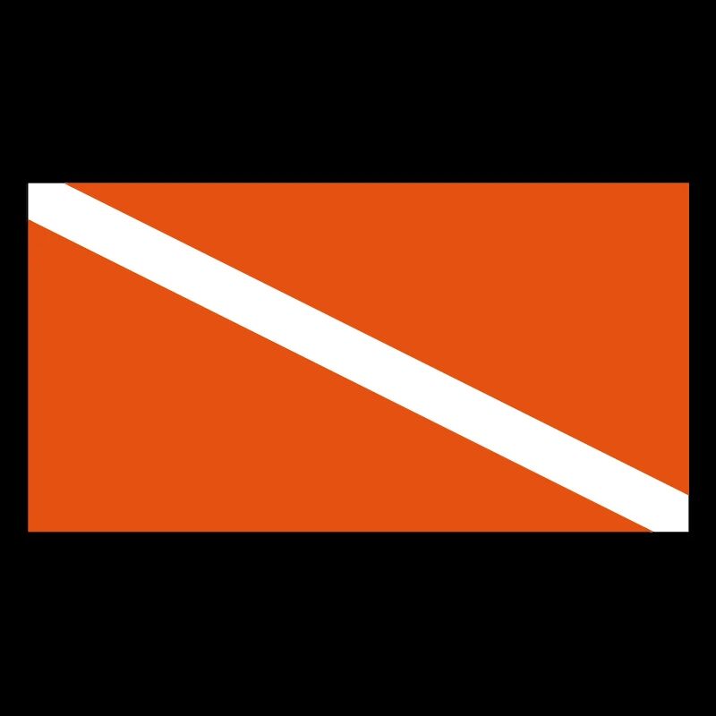 Drapeau de plongée AI