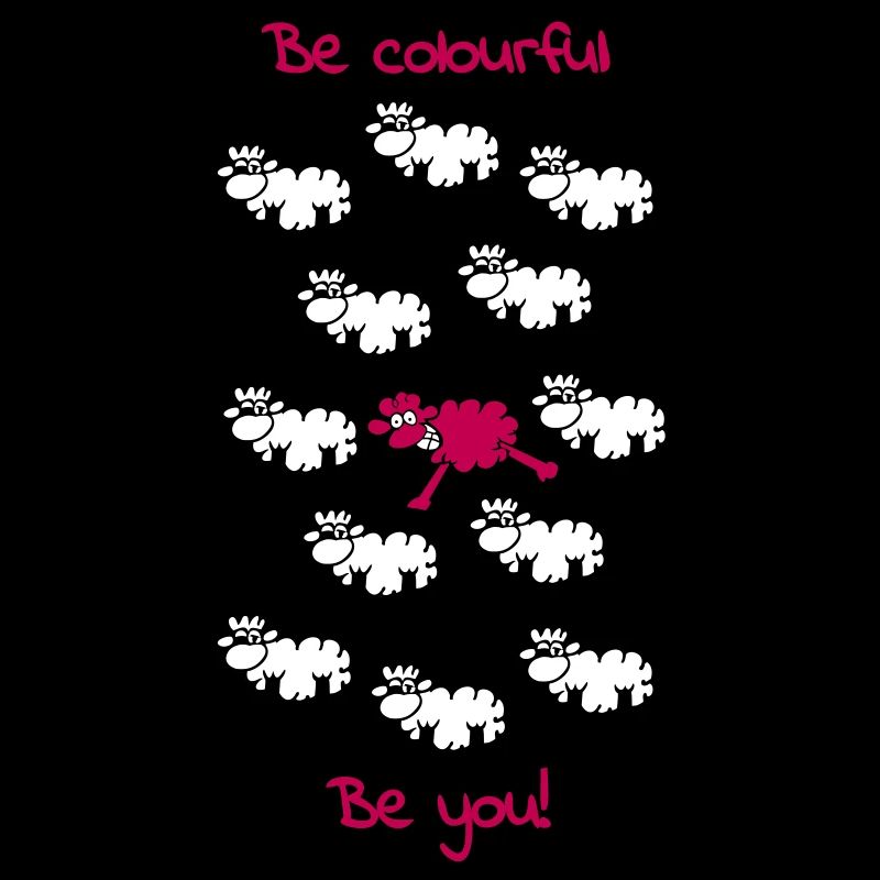 be different - be colorful