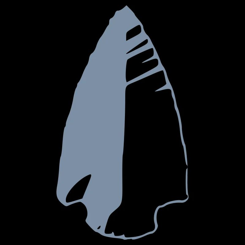 flint arrowhead indian