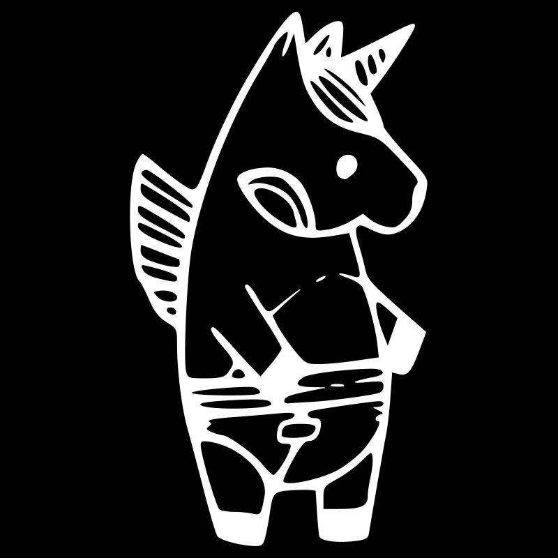 unicorn with diaper