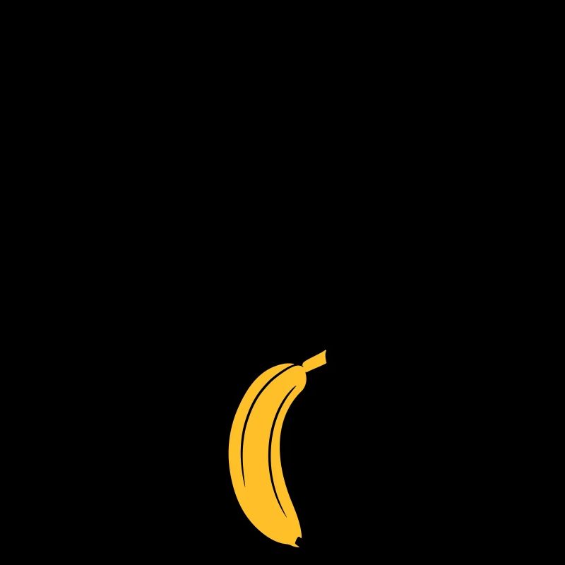 banane halskette schmuck lustig obst design clipar