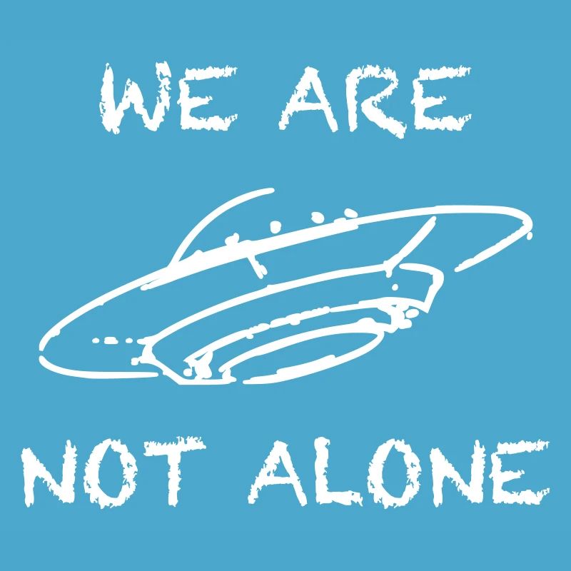 We Are Not Alone UFO Alien Spaceship