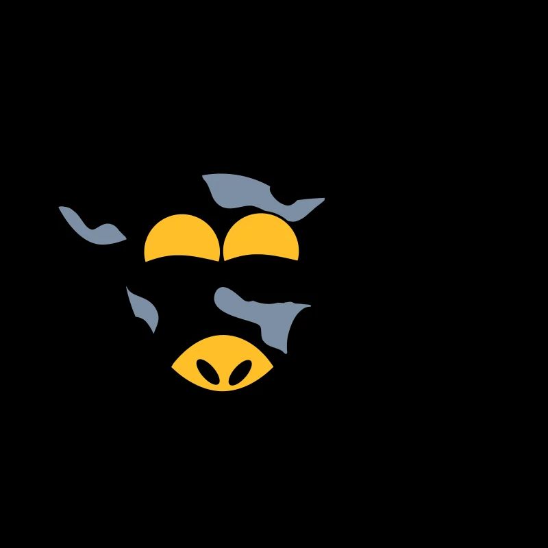 Mr. Muh Vache Cow Vaches pré 1c
