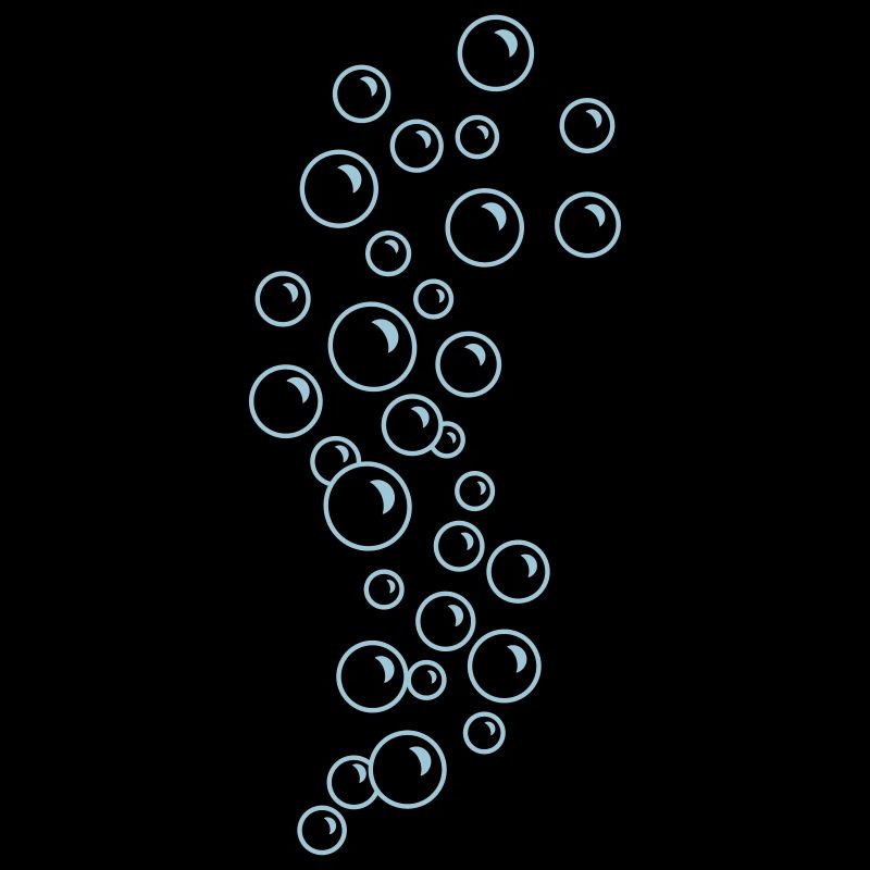 Bubble, fish, bubbles, sea, ballon, comic, blubber