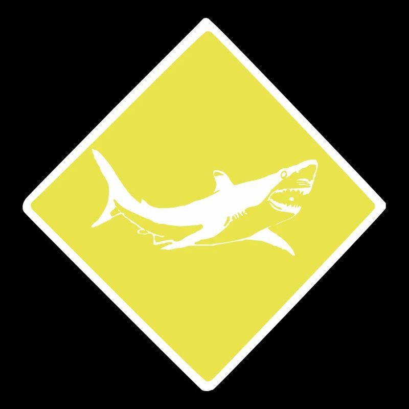 roadsign shark