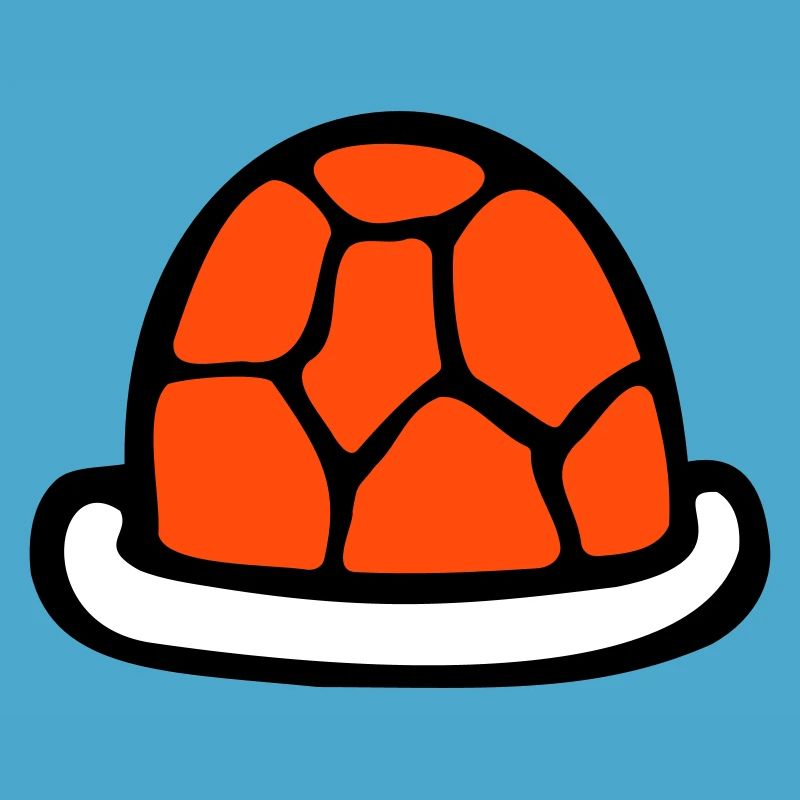 Turtle shell without turtle cute shell