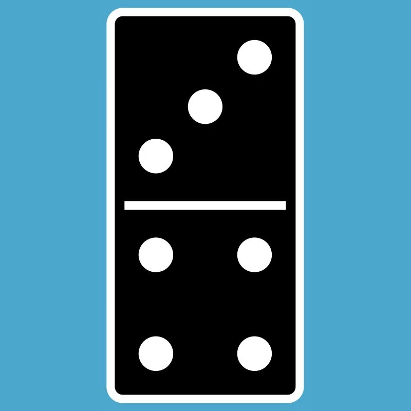 DOMINO STONE 3:4 - VARIABLE COLOR - VECTOR DESIGN!
