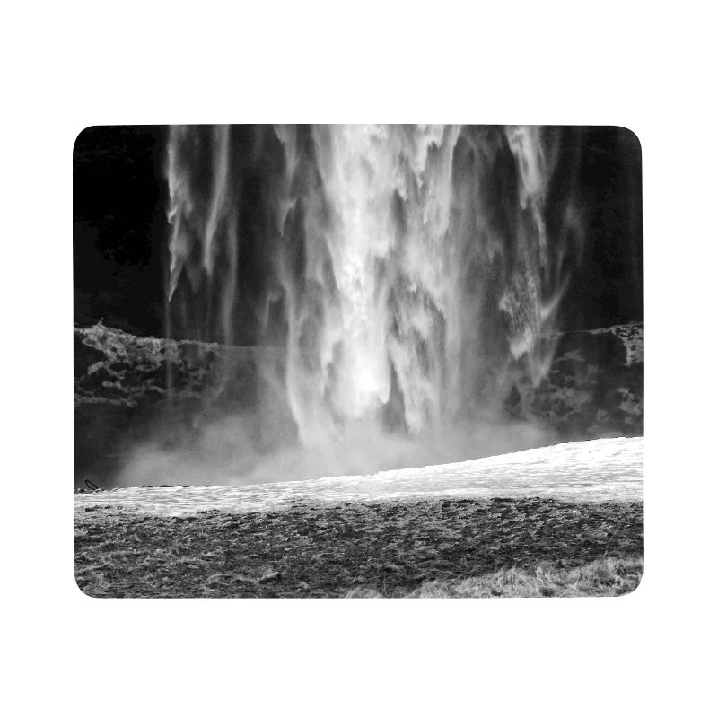 Monochrome Waterfall Mist