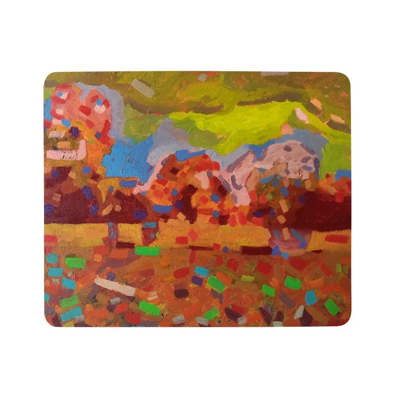 Farbenfrohes Landschaftsmosaik