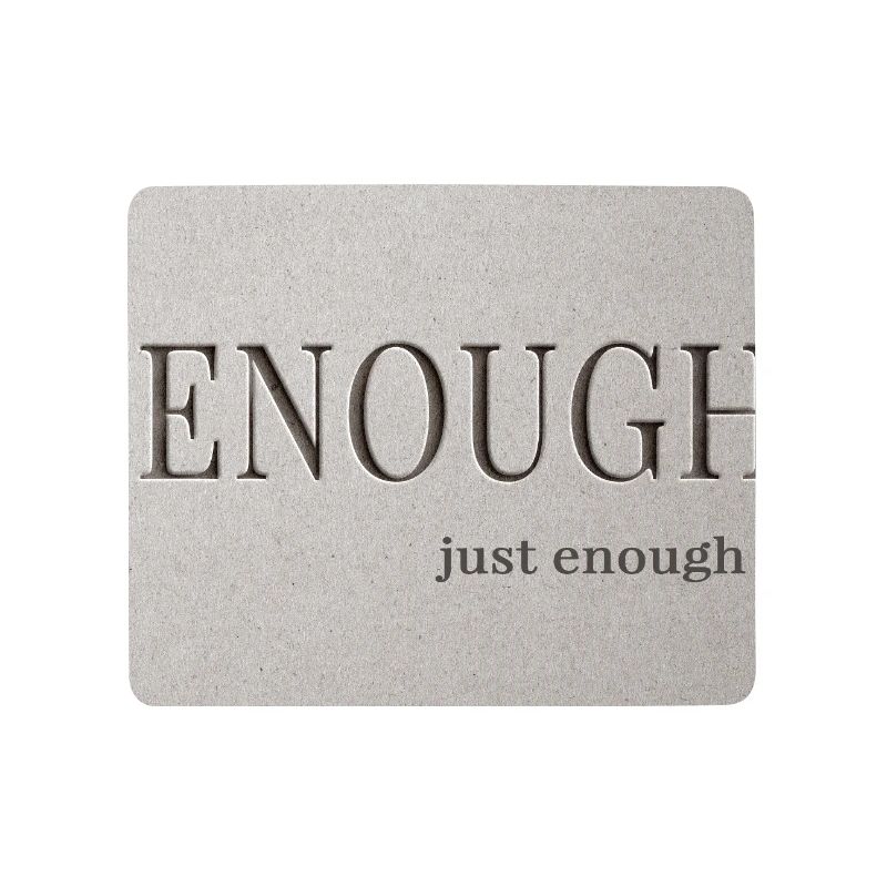 Genug – gerade genug