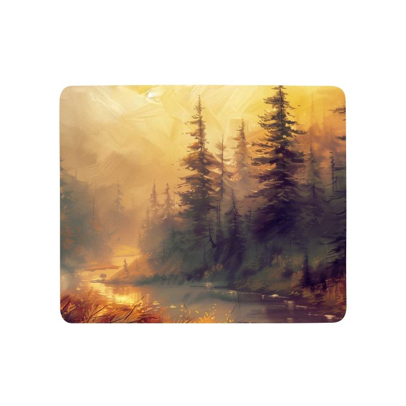 Waldlandschaft Illustration Poster