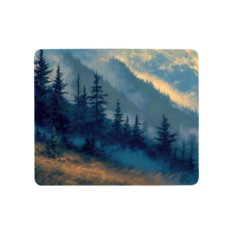 Berglandschaft Illustration Poster