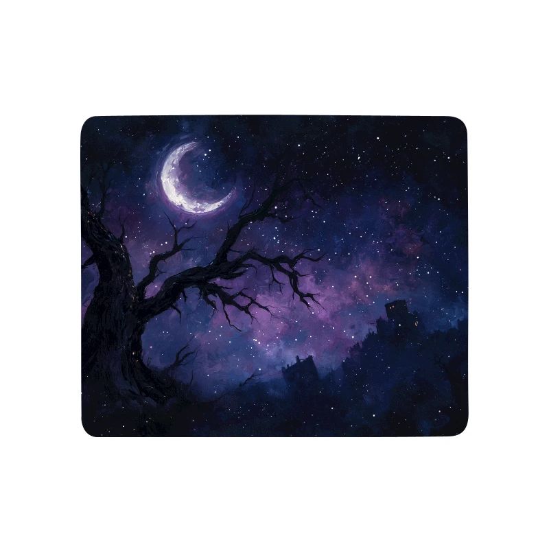 Nachtlandschaft Illustration Poster