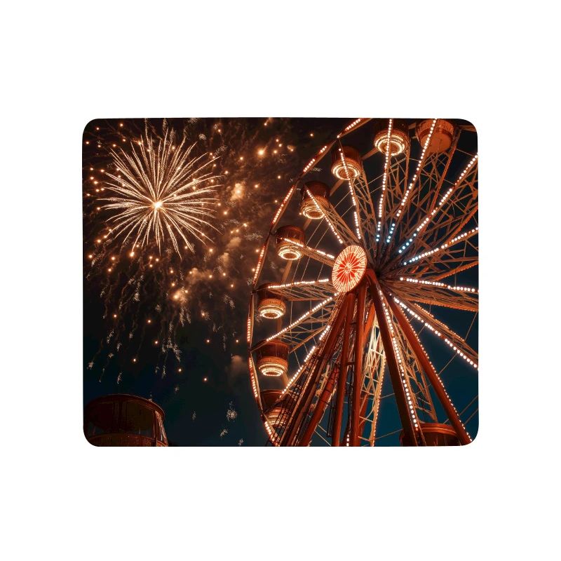 Lichtermeer am Riesenrad